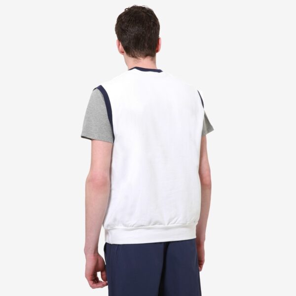 SMANICATO UOMO - GILET IN FELPA GARZATA