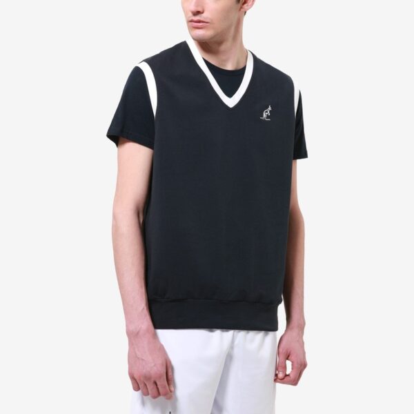 SMANICATO UOMO - GILET IN FELPA GARZATA