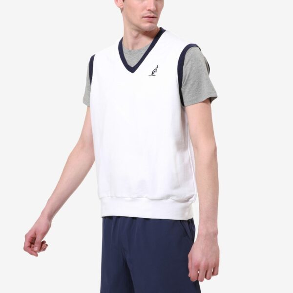 SMANICATO UOMO - GILET IN FELPA GARZATA