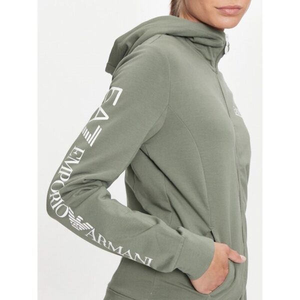 FELPA DONNA - EA7 CON CAPPUCCIO