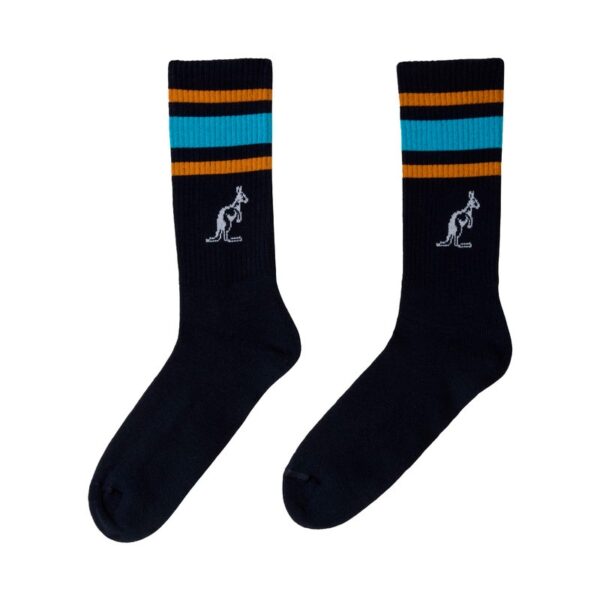 CALZE - IN COTONE CON RIGHE IN CONTRASTO